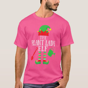 T-shirt The Plant Lady Elf Matching Family