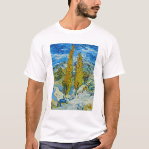 T-shirt The Poplars at Saint Remy 1889 par Vincent van Gog