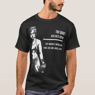 T-shirt The Quiet Storm - Ses poings parlent volumes