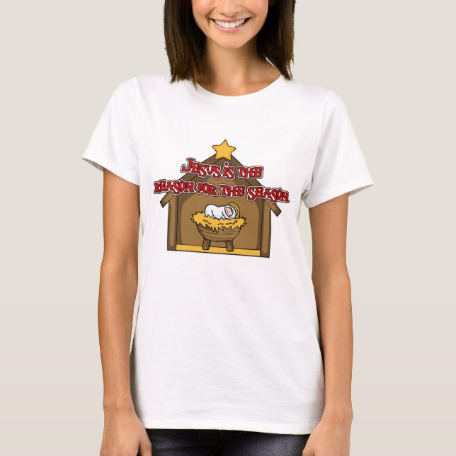 T-shirt The Reason for the Season 1 (Devant)