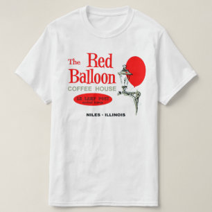 T-shirt The Red Balloon Coffee House, Niles, Illinois
