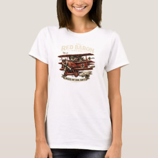 T-shirt The Red Baron & His Dog – Aces of the Sky | Vintag