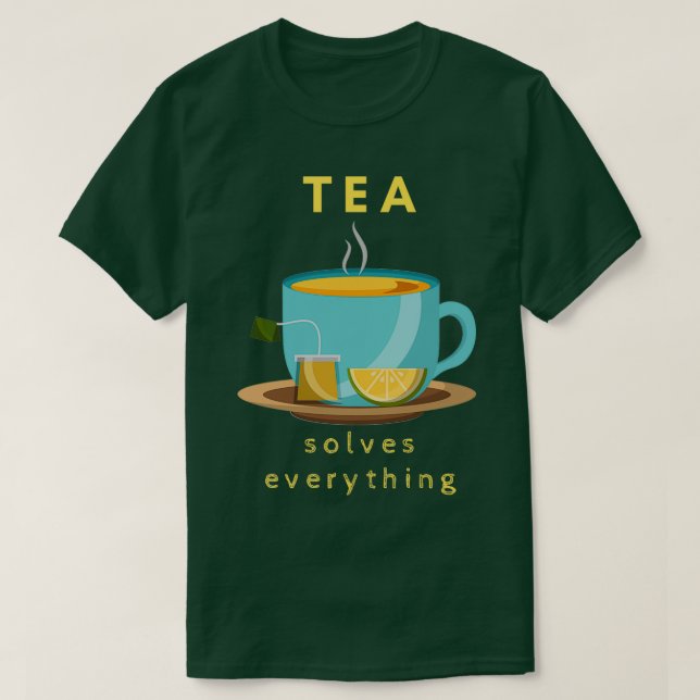 T-shirt Thé Résout tout 72 (Design devant)