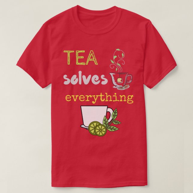 T-shirt Thé Résout tout 83 (Design devant)