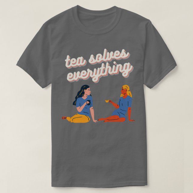 T-shirt Thé Résout tout 9 (Design devant)
