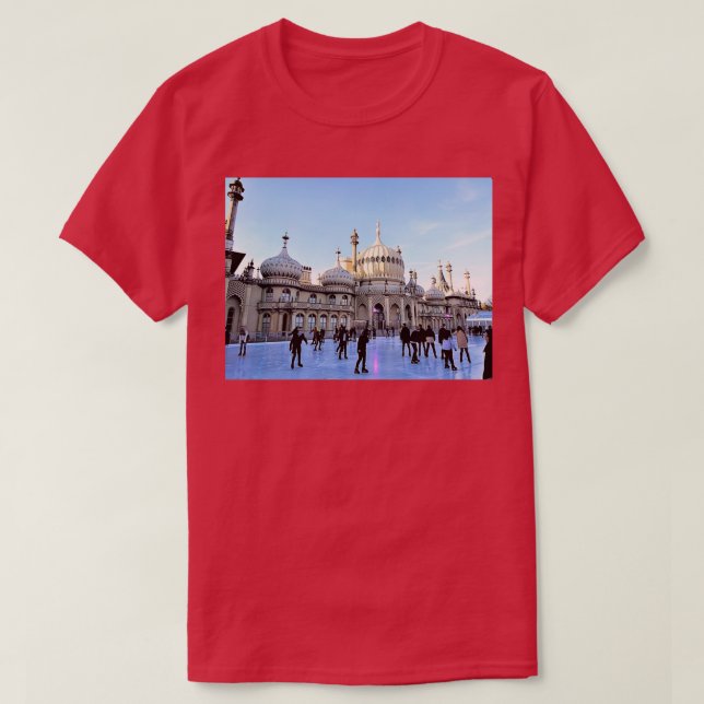 T-SHIRT THE ROYAL PAVILION BRIGHTON UK (Design devant)