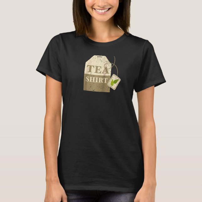 T-shirt Thé Sac Teapot Raglan (Devant)