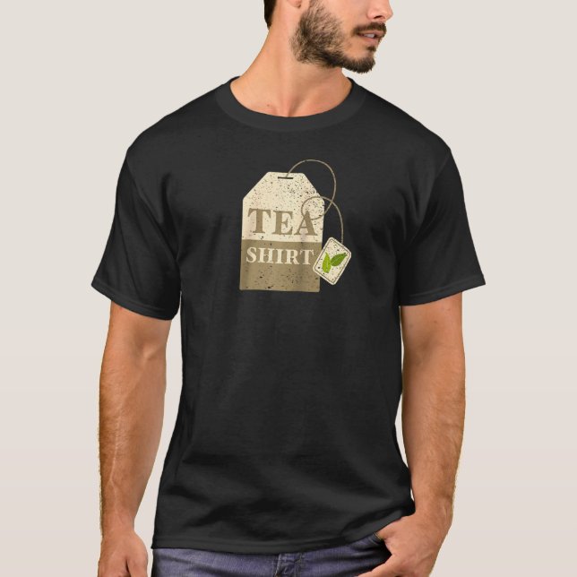 T-shirt Thé Sac Teapot Raglan (Devant)