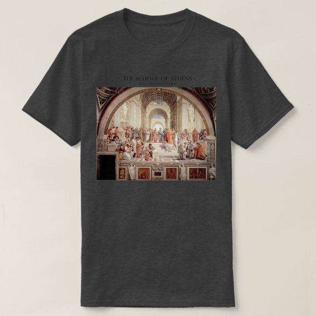 T-shirt The School of Athens (Design devant)