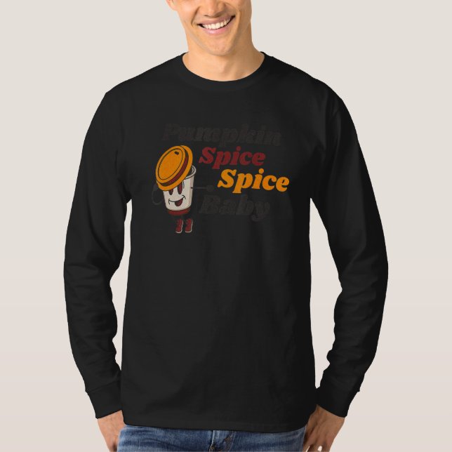 T-shirt The Season Pumpkin Spice Fall Vibes Autumn Retro C (Devant)