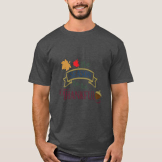 T-shirt The season to be thankful Funny Fall Design Oversi