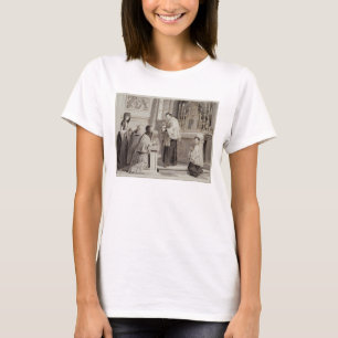 T-shirt The Seven Sacraments: Communion, 1779 (pen, brown