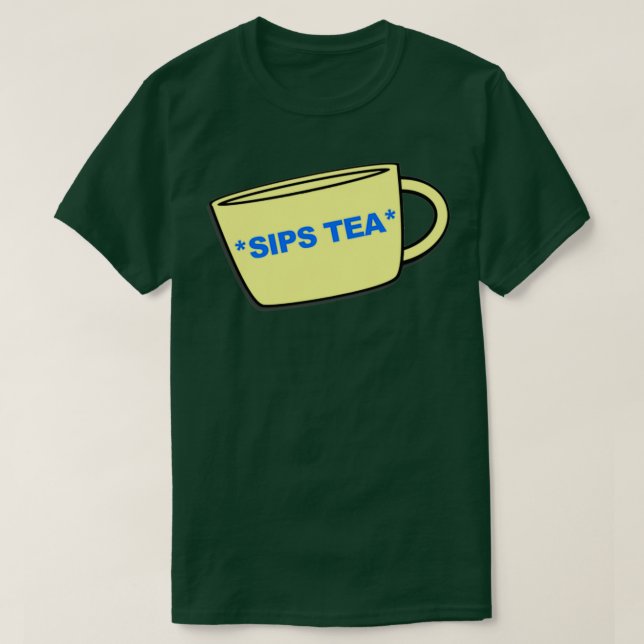 T-shirt Thé Sips 11 (Design devant)