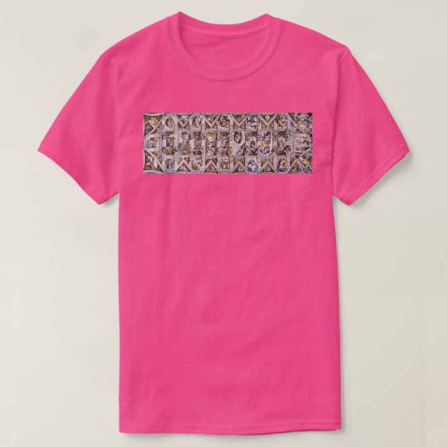 T-shirt The Sistine Chapel Ceiling (Design devant)