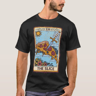 T-shirt The Slice Tarot Card Funny Pizza Slice Pizza Lover