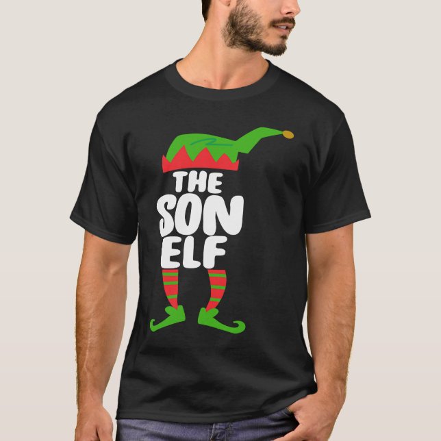 T-shirt The Son ELF  Christmas Holiday (Devant)