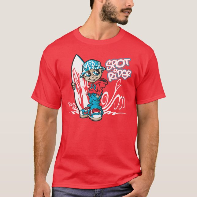 T-shirt The spot rider (Devant)
