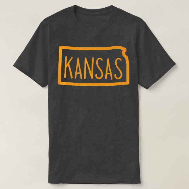 T-shirt The State of Kansas  (Design devant)