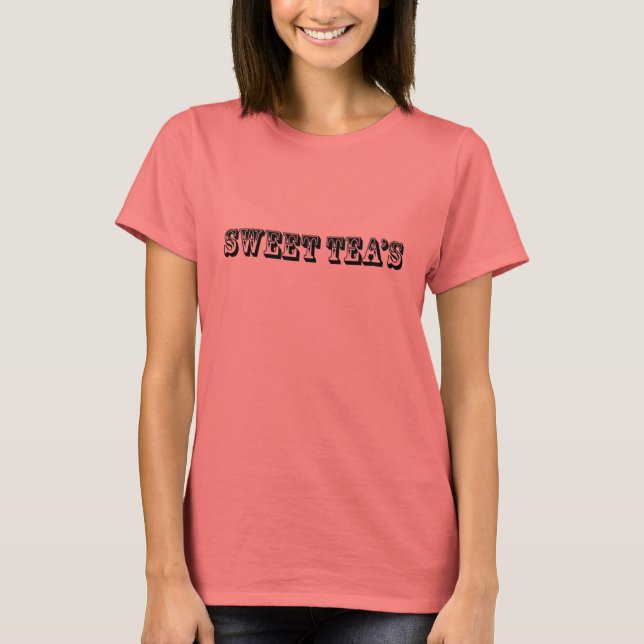 T-SHIRT THÉ SUCRÉ N° 1 (Devant)