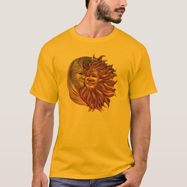 T-shirt The Sun, la lune, le baiser (Devant)