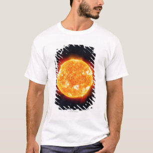 T-shirt The Sun montrant les éruptions chromosphériques