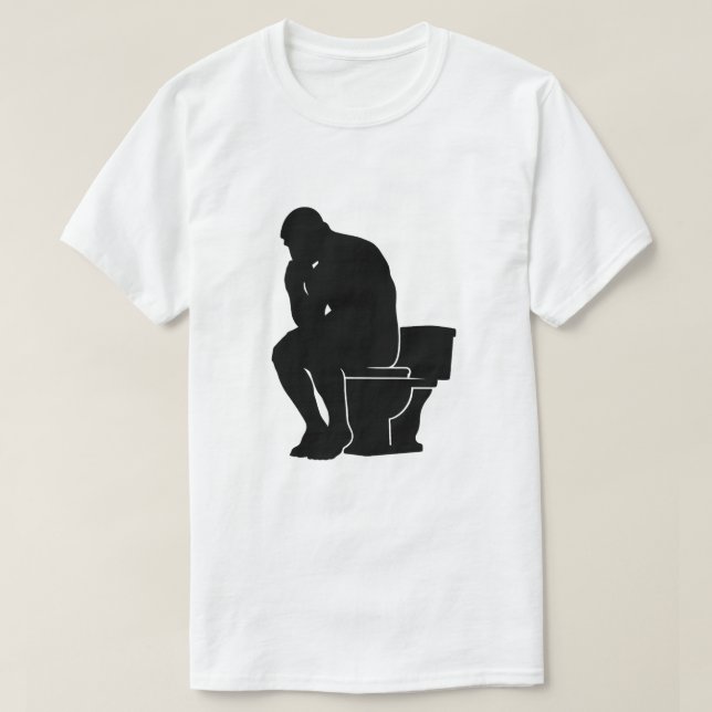 T-shirt The Thinker on the Throne (Design devant)