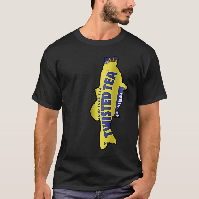 T-shirt Thé Tordu Poisson (Devant)