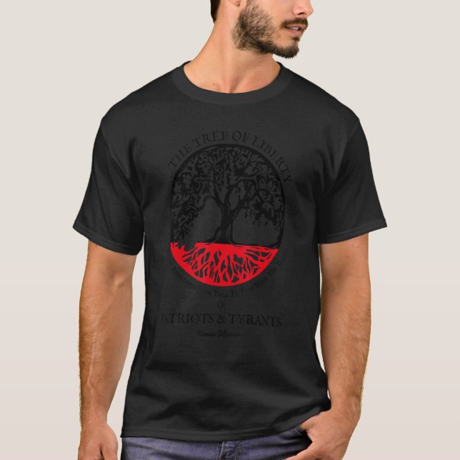 T-shirt The Tree Of Liberty Must Be Refreshed Blood of Tyr (Devant)