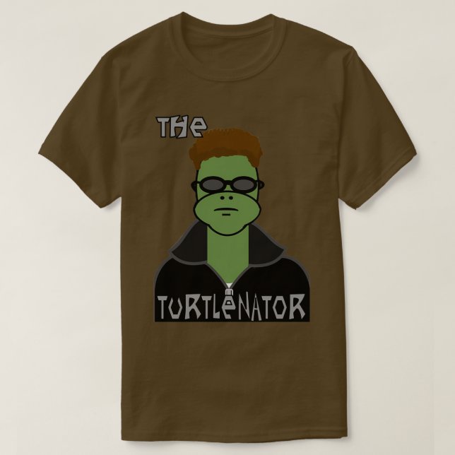 T-shirt The Turtlenator (Design devant)