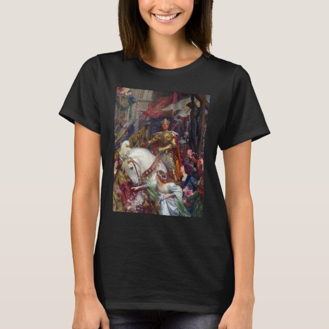 T-shirt The Two Crowns c. 1900 par Sir Frank Dicksee (Devant)