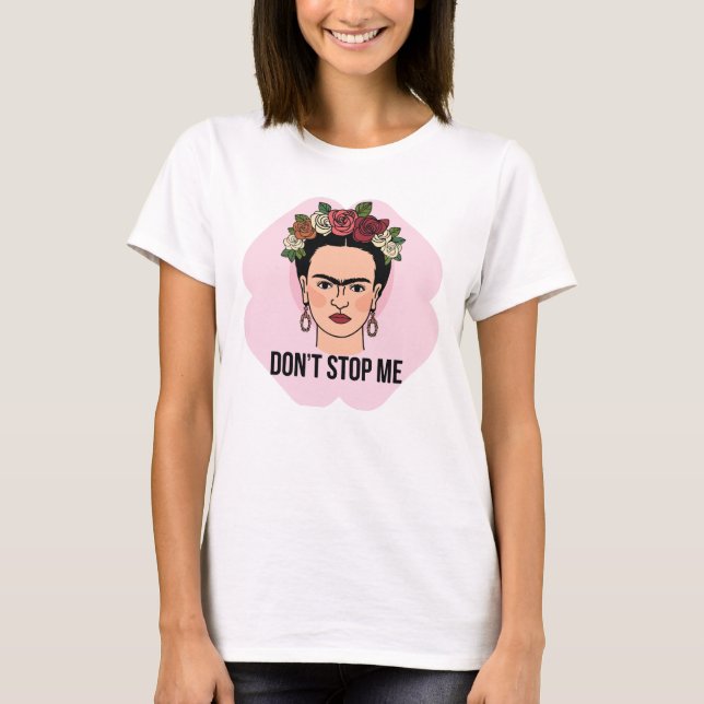 T-shirt The Untamable Frida: Follow Your Path (Devant)