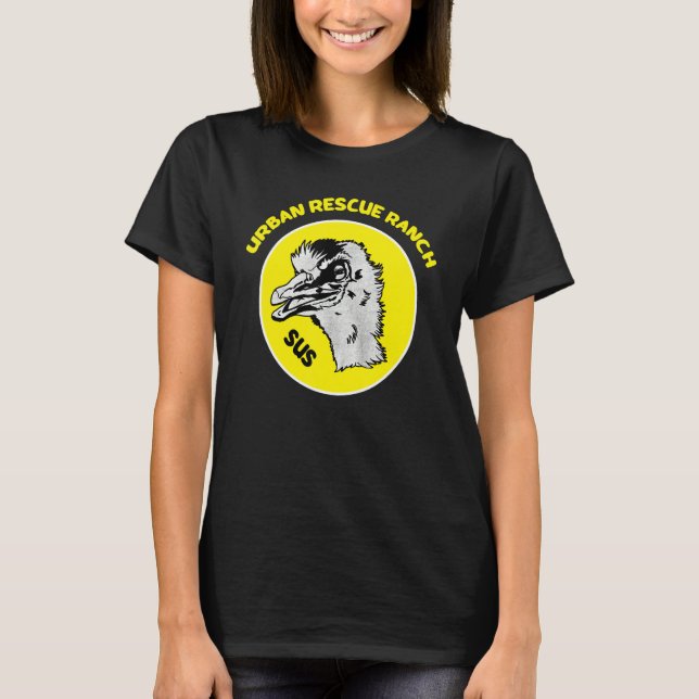T-shirt The Urban Rescue Ranch Protect Animals animal Tee (Devant)