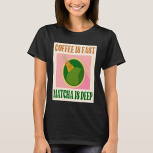 T-SHIRT THÉ VERT MATCHA CAFÉ