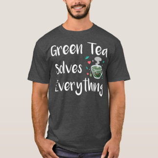 T-shirt Thé vert Résout tout 2