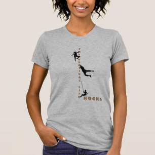 T-shirt The Vertical Life - Conception du climbing rock