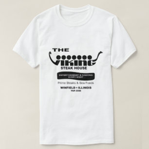 T-shirt The Viking Steak House, Winfield, IL (1969-2008)