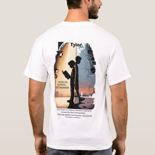 T-shirt The voice of Tylor's poetry (Dos)