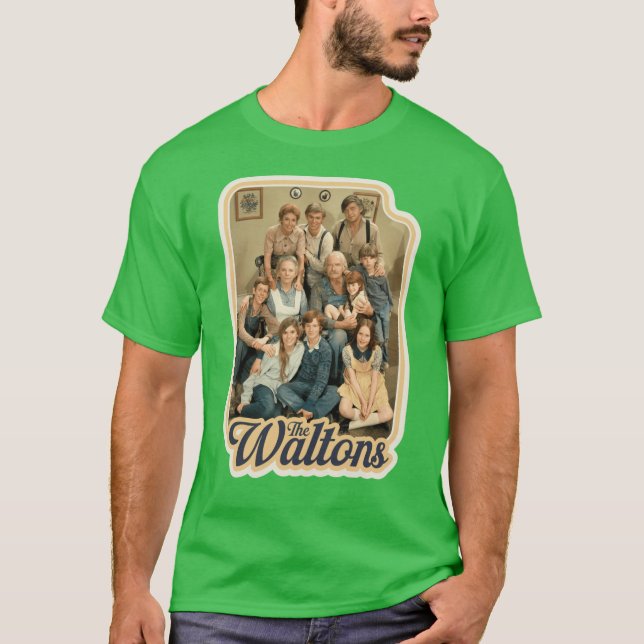 T-shirt The Waltons 70sV Show Series (Devant)