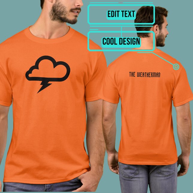 T-shirt The Weatherman Superhero Tee (Please enjoy our design and see the others in the collection.)