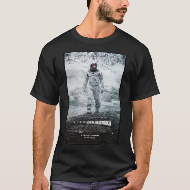 T-shirt The White &Quot;INTERSTELLAR&Quot;   (Devant)