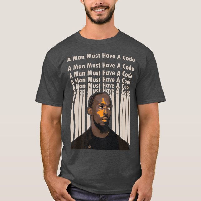 T-shirt The Wire Omar Little (Devant)
