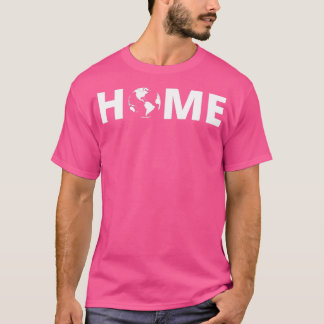 T-shirt The World Is My Home