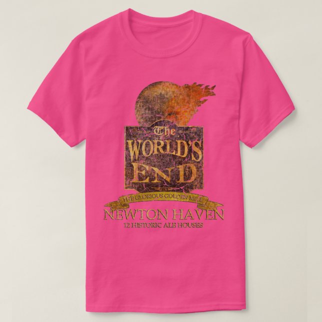 T-shirt The Worldx27s End The Worldx27s End (Design devant)