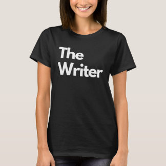 T-shirt The Writer   minimalist titles