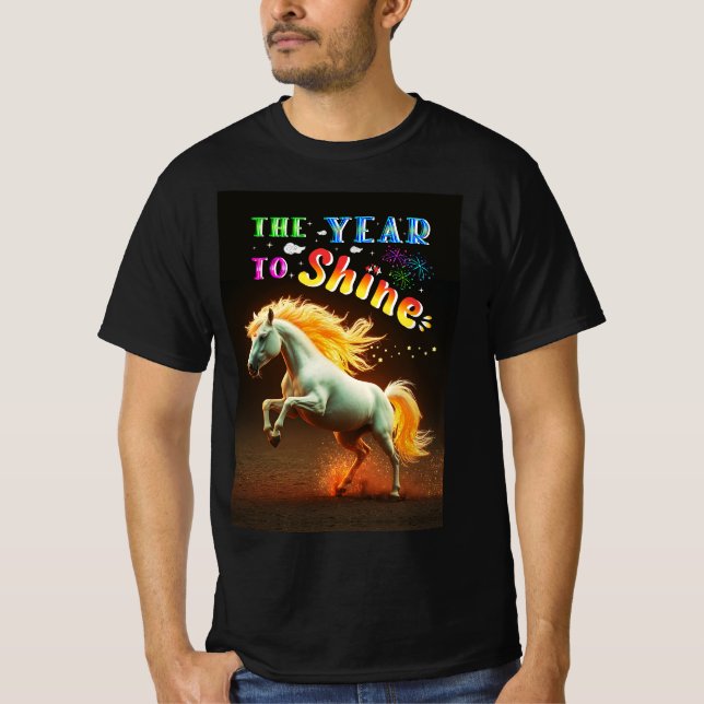 T-shirt The Year To Shine (Devant)