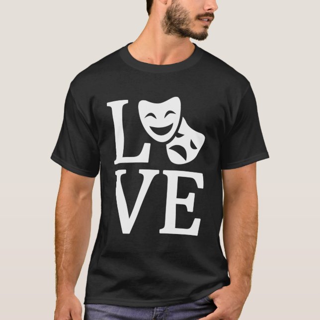 T-shirt Théâtre Amour Théâtre (Devant)