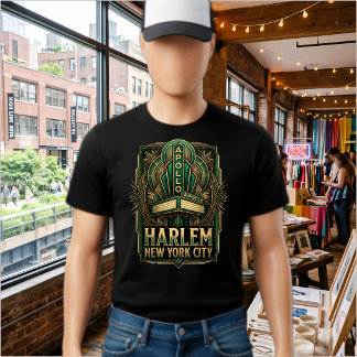 T-shirt Théâtre Apollo Harlem Glow