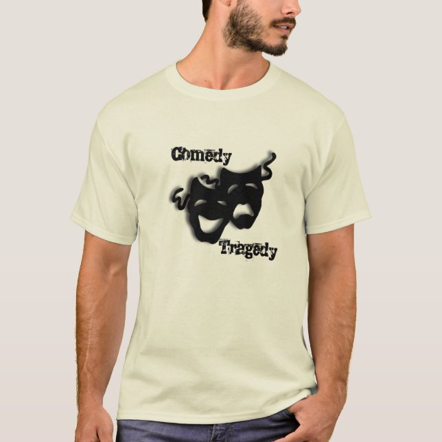 T-shirt Théâtre comique et tragique (Devant)