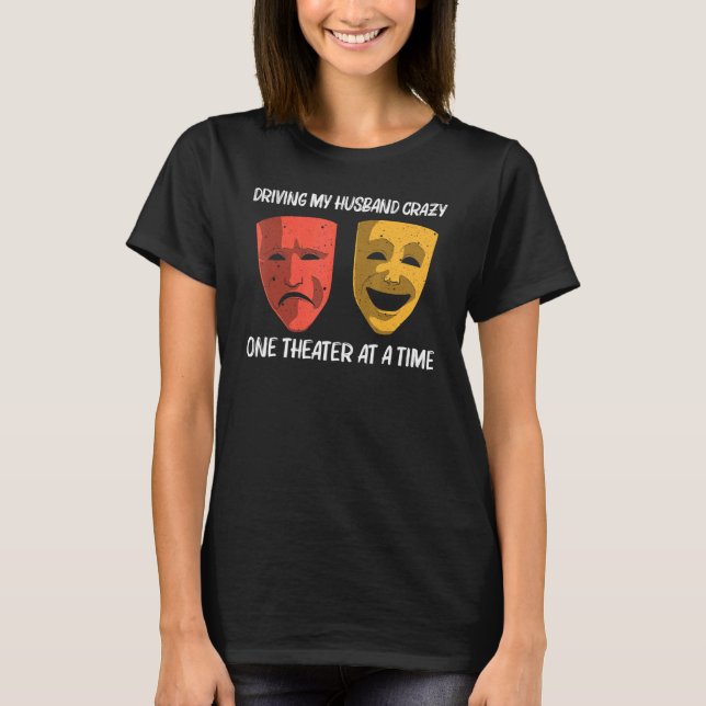 T-shirt Théâtre cool Pour Femmes Maman Broadway Théâtre Mu (Devant)