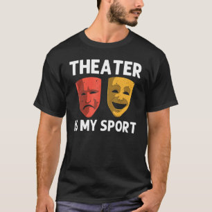 T-shirt Théâtre cool Pour Hommes Femmes Broadway Théâtre M